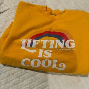 “Lifting is Cool” crew neck pullover